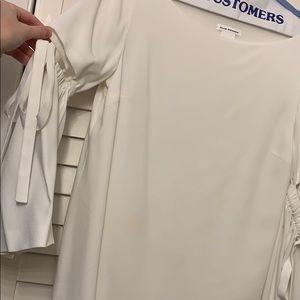 Club Monaco split sleeve blouse
